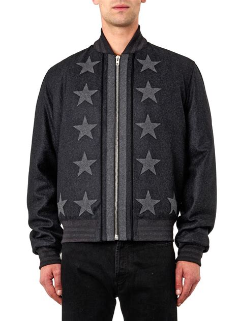 givenchy star motif jacket|net a porter Givenchy jacket.